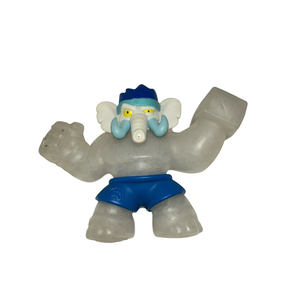 Heroes Of Goo Jit‎ Zu Gigatusk (Mammoth) Stretch Dry Beaded Rare Figure By Moose